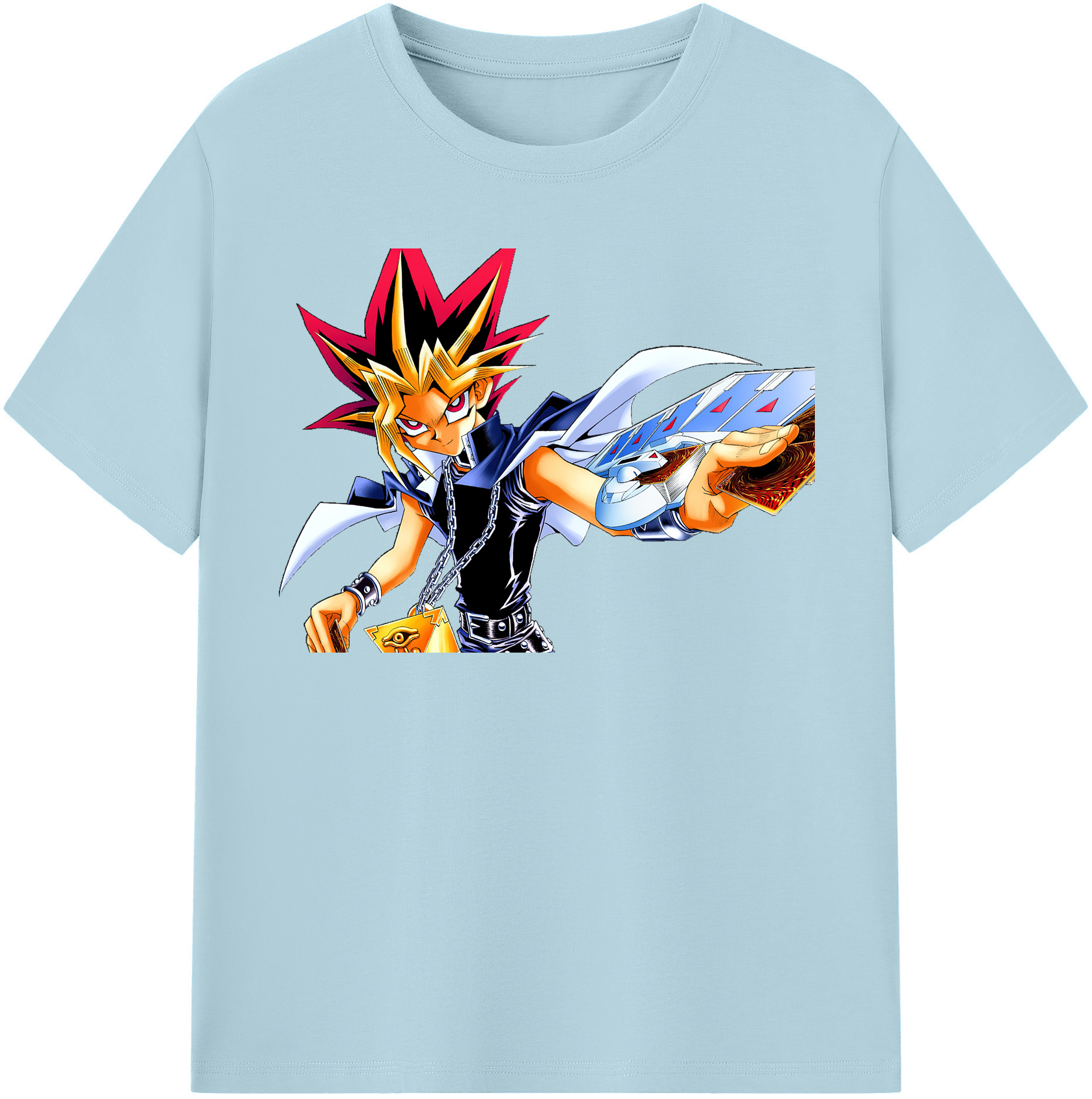 （画像用） 遊☆戯☆王 Yu-Gi-Oh! 綿100％半袖Tシャツ（フロントプリント）